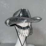 Disco cowboy hat