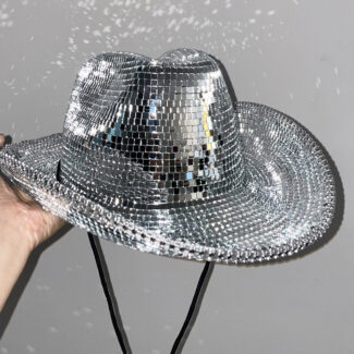 disco ball cowboy hat