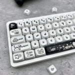 cute cat keycap set