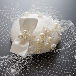 bridal hat