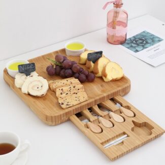 wooden cheese board