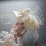 bridal hat with veil