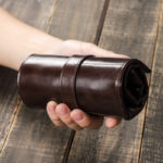 leather watch roll for travel