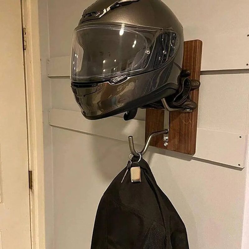 helmet holder wall mount