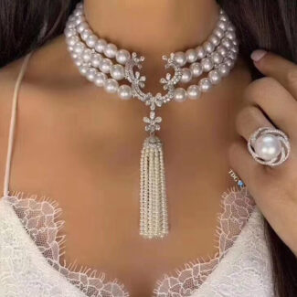 White Pearl Necklace