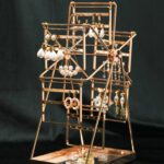 rotating earring display stand