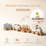 wooden train toy