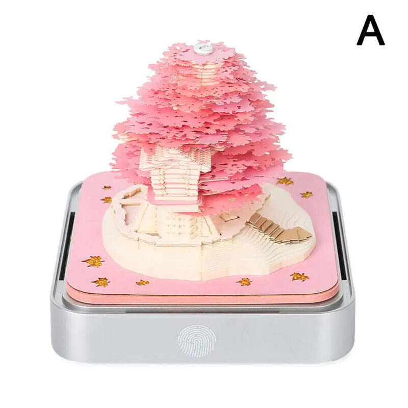 3d art calendar tree house