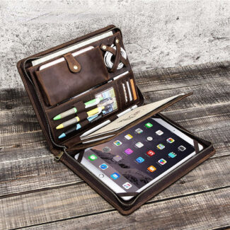 Brown Leather Padfolio