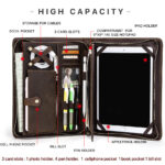 leather folder capacity image